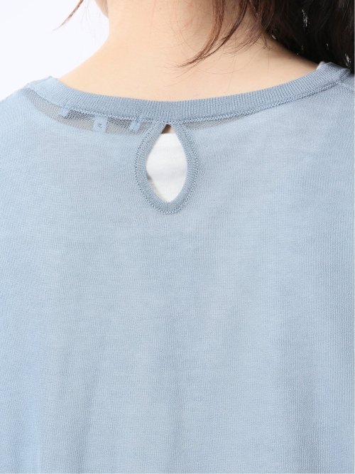 シアーニット&タンクトップ アンサンブル