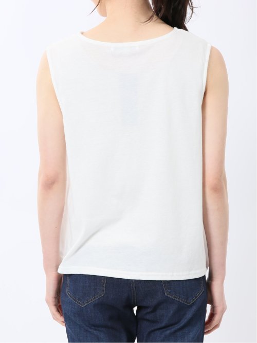 シアーニット&タンクトップ アンサンブル