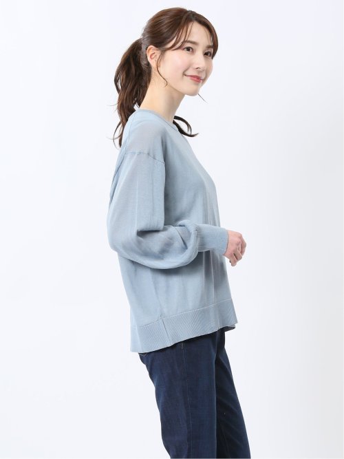 シアーニット&タンクトップ アンサンブル