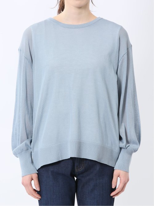 シアーニット&タンクトップ アンサンブル