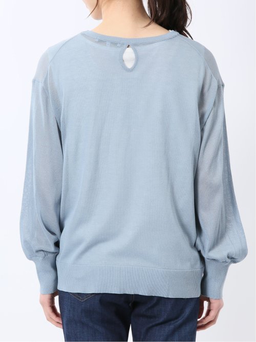 シアーニット&タンクトップ アンサンブル