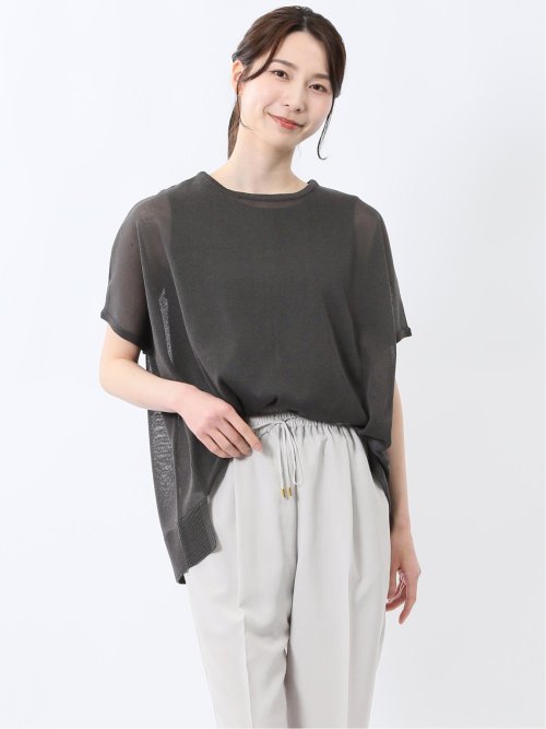 ゆるニット&タンクトップ アンサンブル