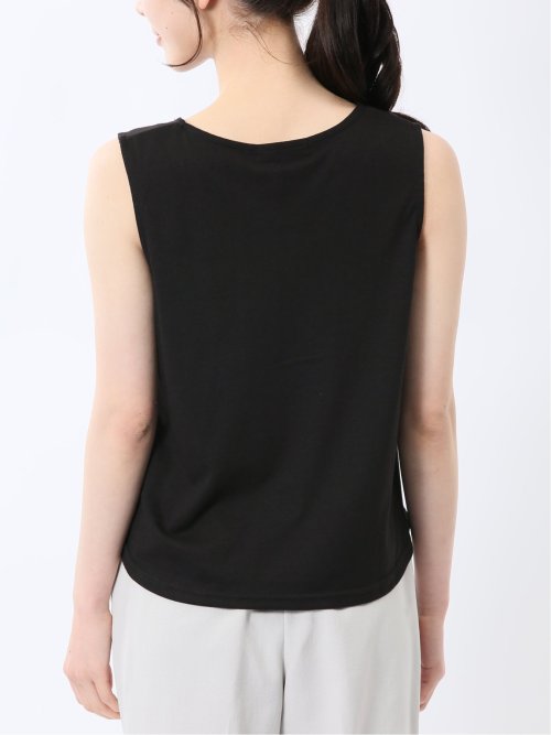 ゆるニット&タンクトップ アンサンブル