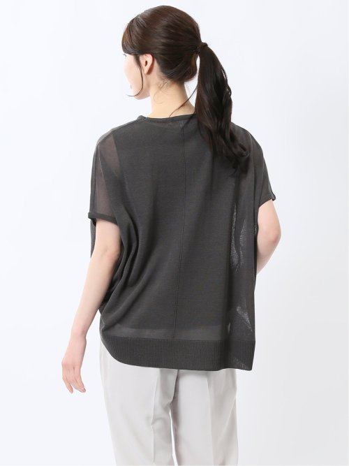 ゆるニット&タンクトップ アンサンブル