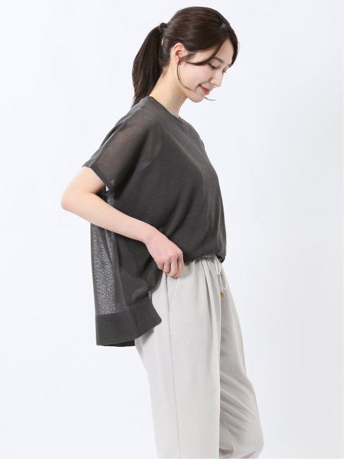 ゆるニット&タンクトップ アンサンブル