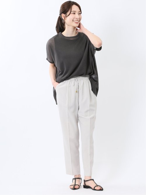 ゆるニット&タンクトップ アンサンブル