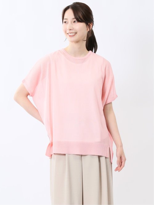 ゆるニット&タンクトップ アンサンブル