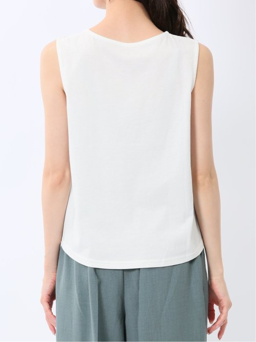 ゆるニット&タンクトップ アンサンブル