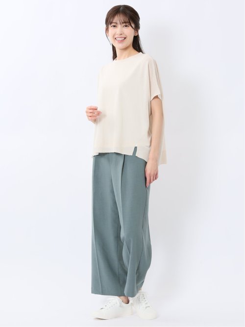 ゆるニット&タンクトップ アンサンブル