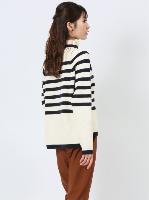 オフタートル ゆるニットプルオーバー