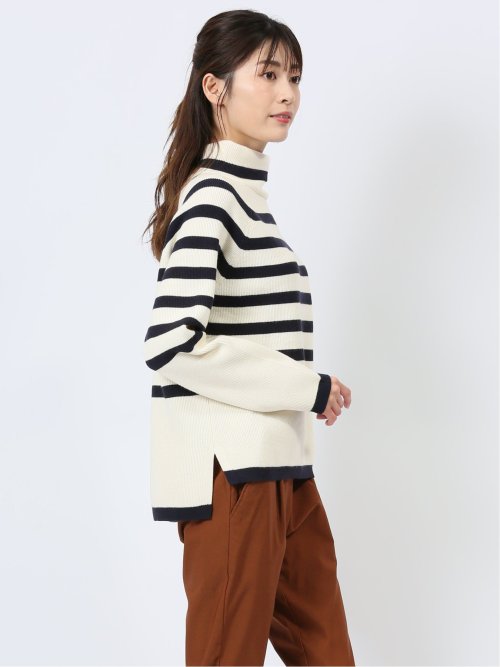 オフタートル ゆるニットプルオーバー