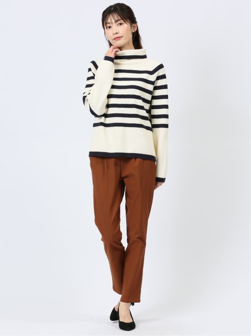 オフタートル ゆるニットプルオーバー