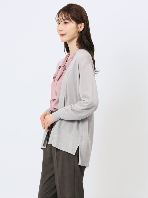 ラメシアー カーディガン