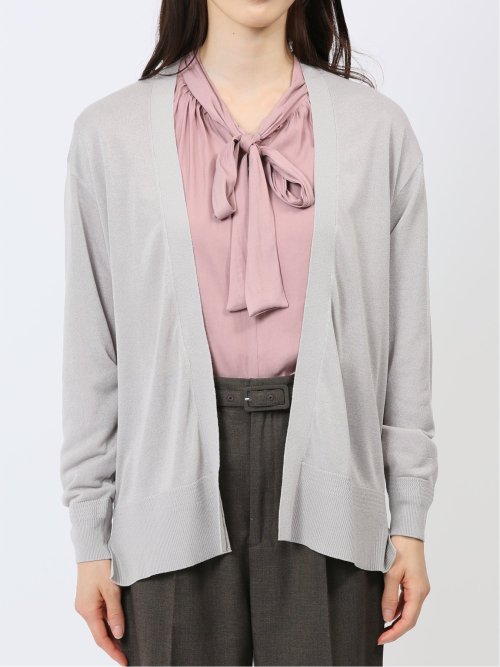 ラメシアー カーディガン