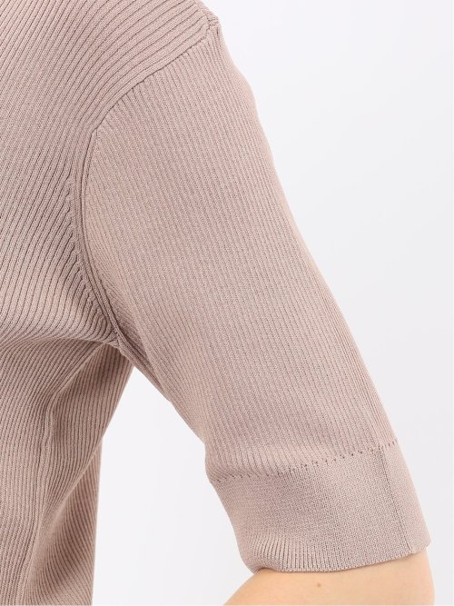 ハンドウォッシャブル 前後2WAY 半袖ニット