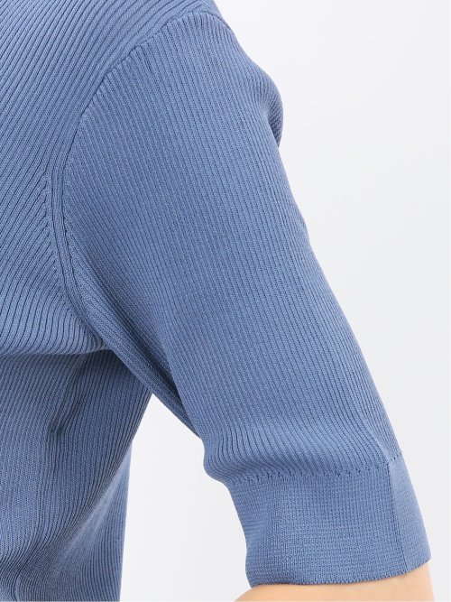 ハンドウォッシャブル 前後2WAY 半袖ニット