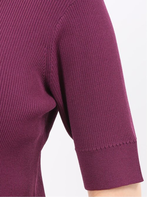 ハンドウォッシャブル 前後2WAY 半袖ニット