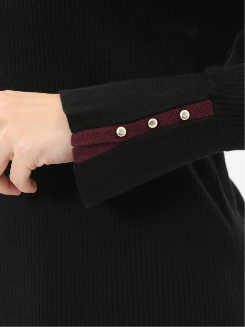 ハンドウォッシャブル リブ ポロニット