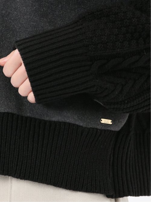 ウォッシャブル 前後2WAY ニットプルオーバー