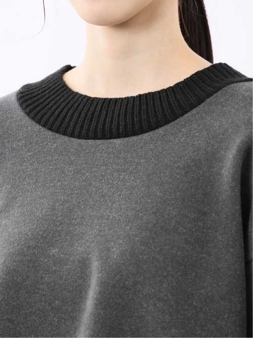 ウォッシャブル 前後2WAY ニットプルオーバー
