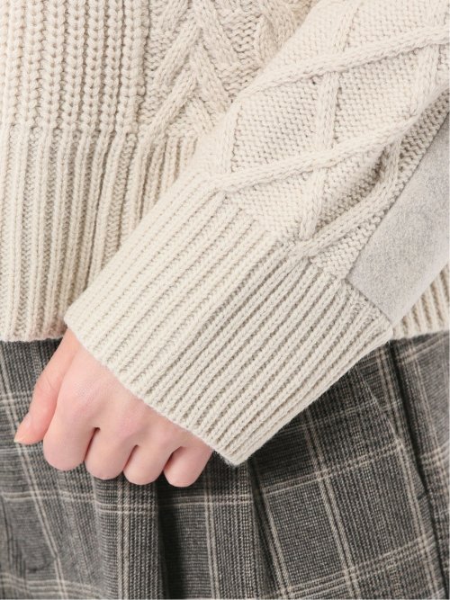 ウォッシャブル 前後2WAY ニットプルオーバー