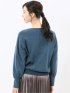 ハンドウォッシャブル センターハギ Vネック ニットプルオーバー