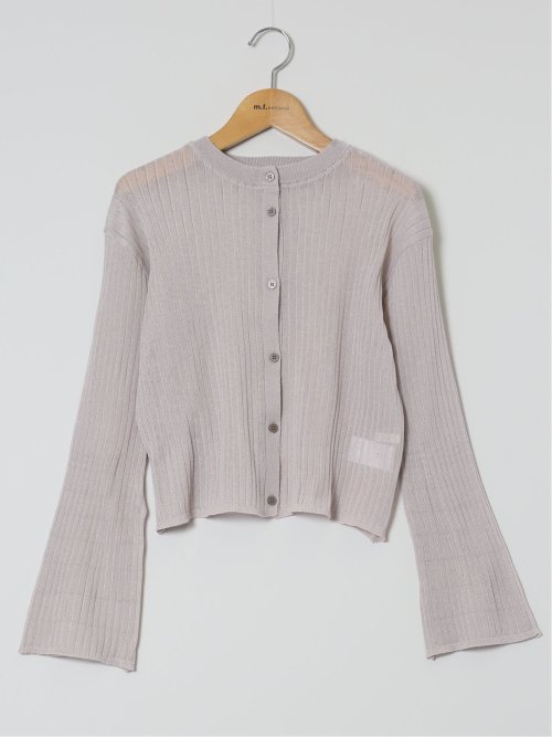 ハンチ/HUNCH 2WAY ラメシアーカーディガン