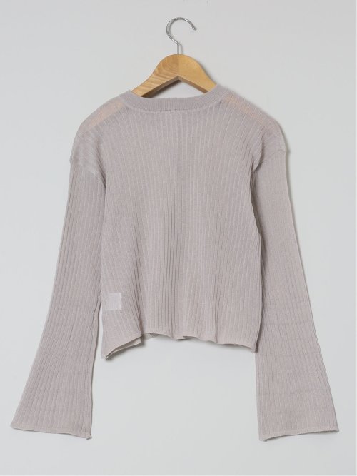 ハンチ/HUNCH 2WAY ラメシアーカーディガン