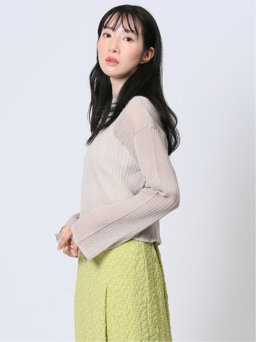 ハンチ/HUNCH 2WAY ラメシアーカーディガン