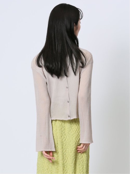 ハンチ/HUNCH 2WAY ラメシアーカーディガン