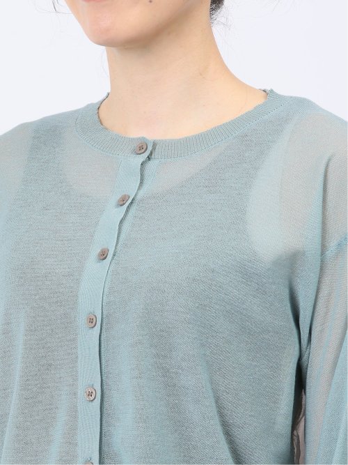 ハンチ/HUNCH ドッキング シアー カーディガン