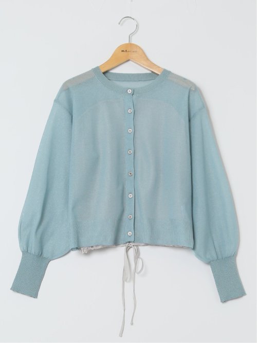 ハンチ/HUNCH ドッキング シアー カーディガン