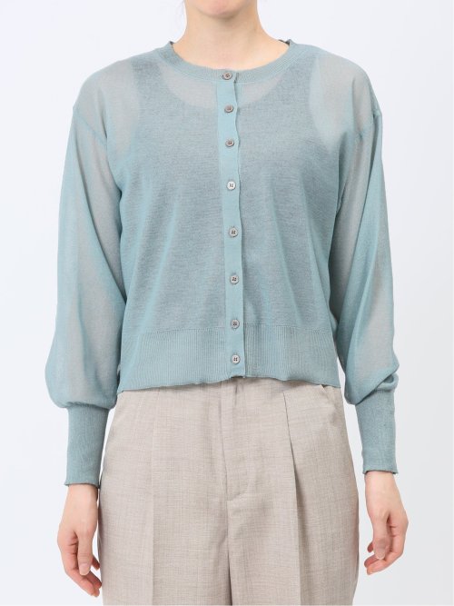 ハンチ/HUNCH ドッキング シアー カーディガン