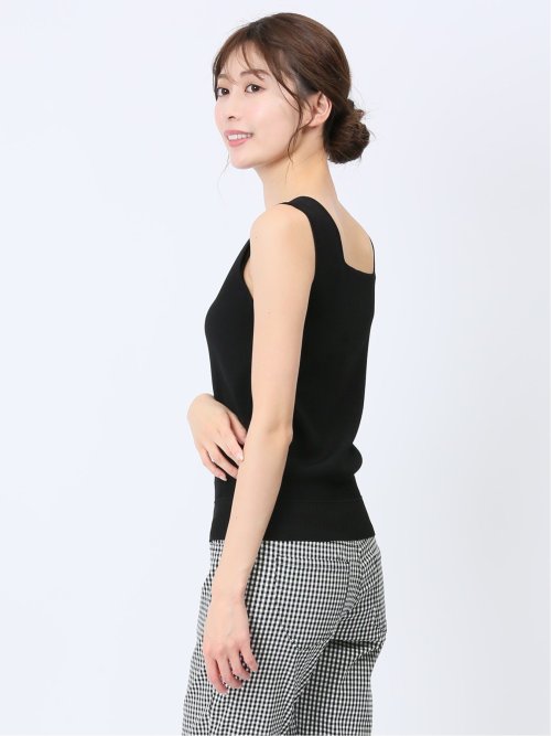 ハンチ/HUNCH 前後2WAY ニットタンクトップ