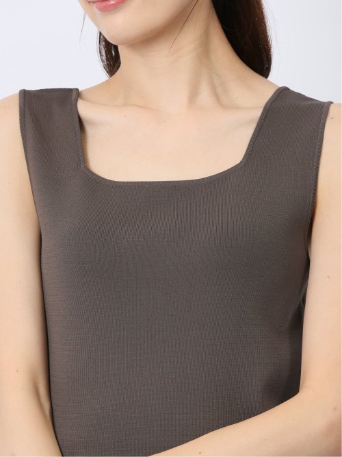 ハンチ/HUNCH 前後2WAY ニットタンクトップ