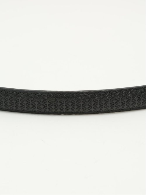 Oバックル アジャストフリー ダイヤ柄ベルト