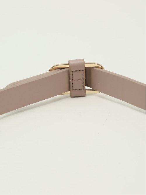 スクエアバックル ピン無しベルト