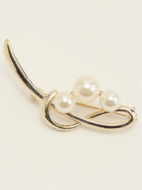 パールモチーフ ブローチ