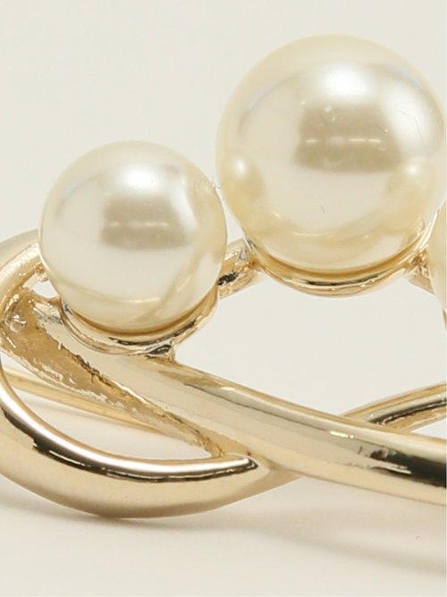 パールモチーフ ブローチ