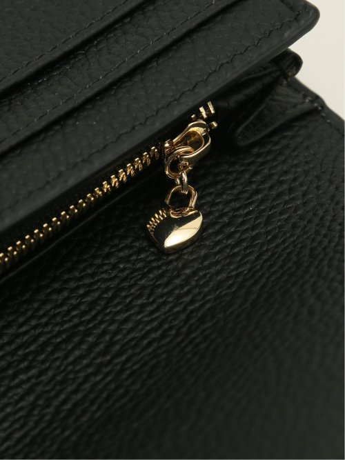 牛革 くるみボタン 長財布