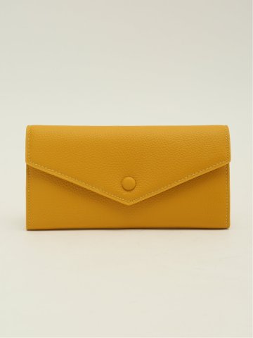 牛革 くるみボタン 長財布