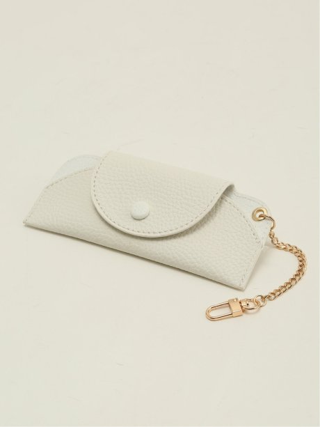 キーチェーン 付き メガネ ケース