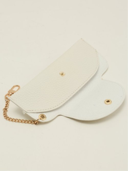 キーチェーン 付き メガネ ケース