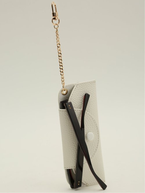 キーチェーン 付き メガネ ケース