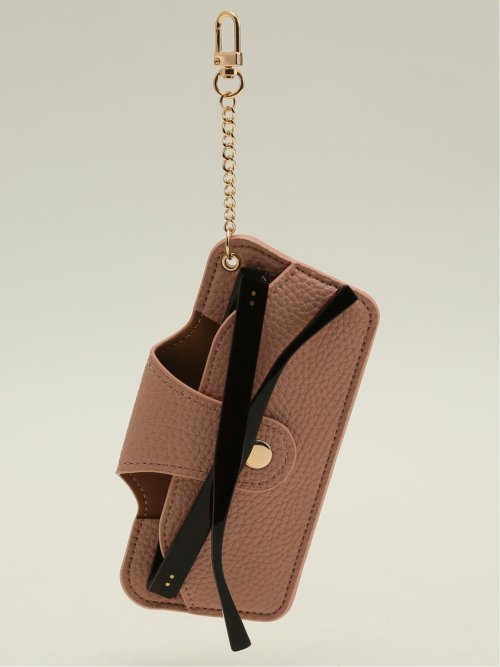 キーチェーン 付き メガネ ケース