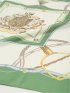 スカーフ レディース 大判 正方形 65×65cm プリント ベルト柄
