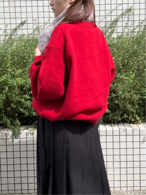 ドロー/DRAW ふわふわ ティペット ミニマフラー