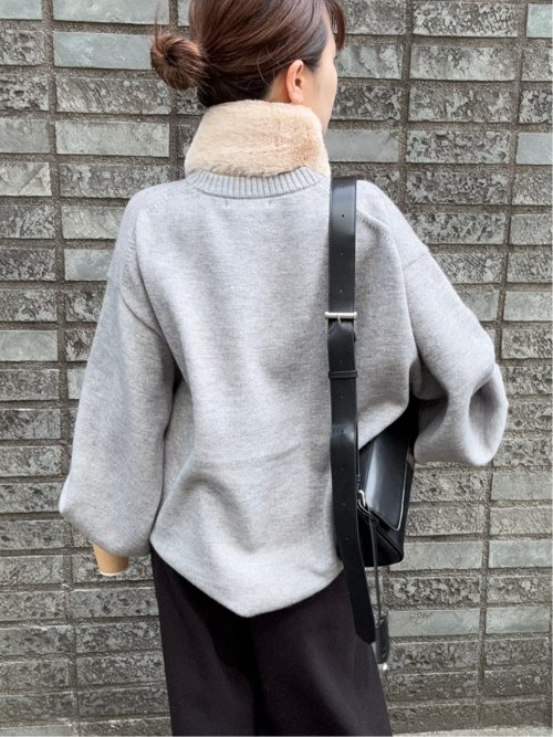 ドロー/DRAW ふわふわ ティペット ミニマフラー