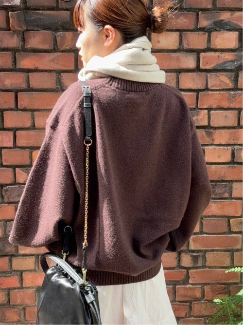 ドロー/DRAW レーヨン混 フリンジ付きマフラー （ユニセックス）