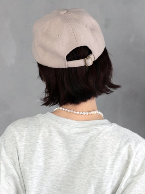 ドロー/DRAW ウール混メルトン キャップ （ユニセックス）